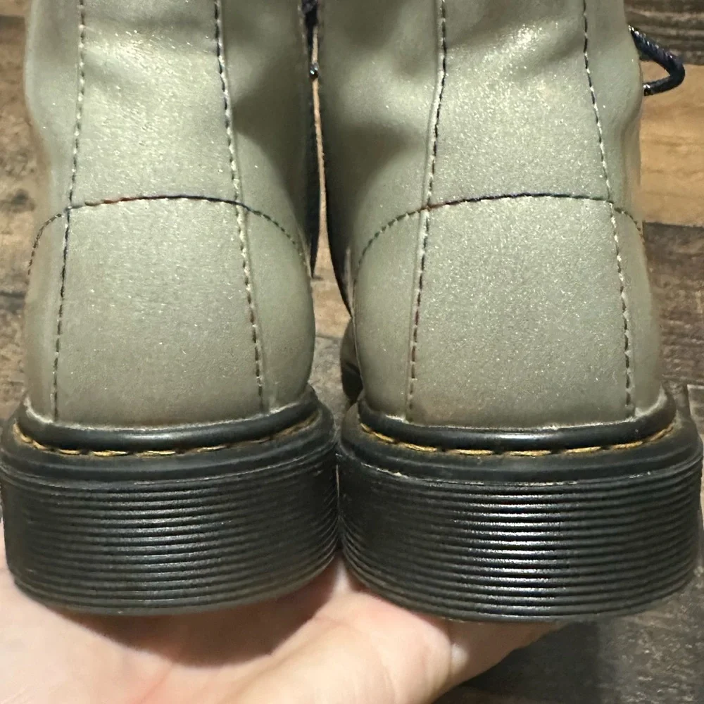 Dr. Martens Junior 1460 Sparkle Rays Boots